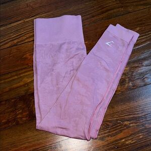 Gymshark Pink Camouflage Leggings